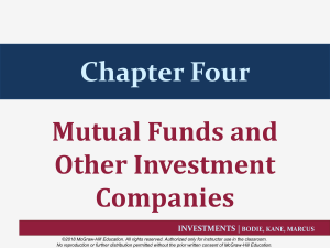 Mutual Funds & Investment Companies: A Comprehensive Overview