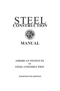 AISC 14th ed - Steel Construction Manual-American Insitutute of Steel Construction (2015)