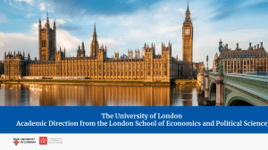 University of London Online Course Onboarding Presentation