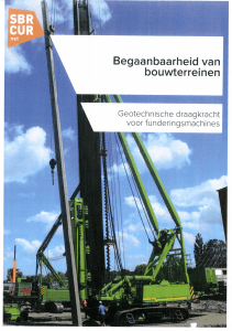 CUR 689-2017 - begaanbaarheid funderingsmachines