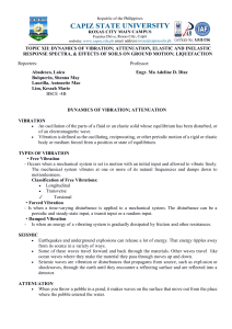 Vibration & Attenuation: Dynamics, Spectra, Soil Effects