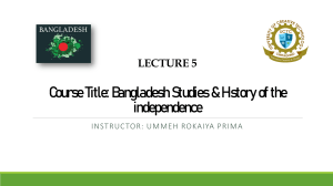 Ancient Bengal Under British Rule: History Lecture