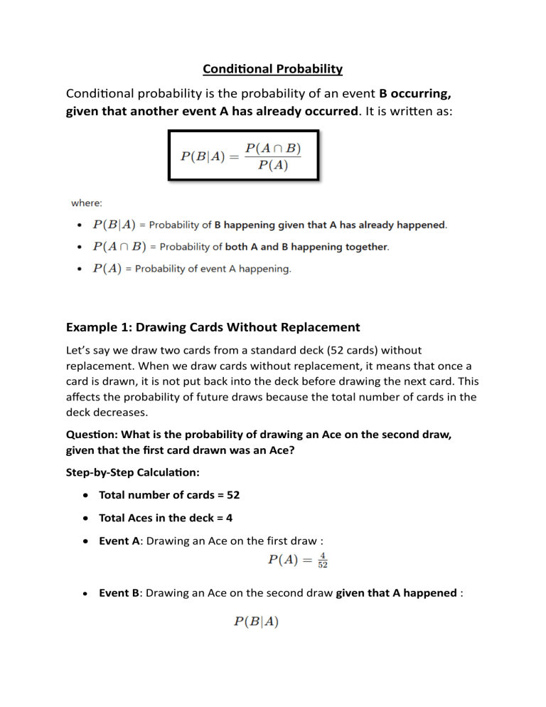 Conditional Probability Explained with Examples