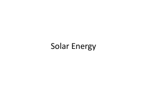 Solar Energy: Thermal & Photovoltaic Technologies Explained