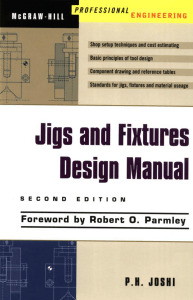 Jigs and Fixtures Design Manual