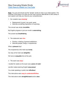 Stop Overusing Simple Words: Vocabulary Lesson