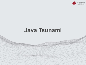 Tsunami Field Surveys: Java, Samoa, Chile, Mentawai - Presentation