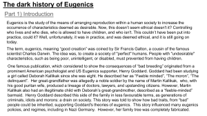 The Dark History of Eugenics: Origins, Impact, and Modern Concerns