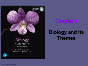 Biology and Its Themes: Chapter 1 Presentation