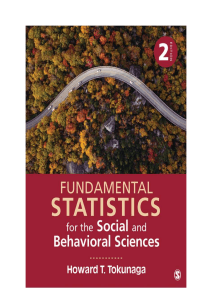 Statistics Book Summary: Tokunaga's Fundamental Statistics