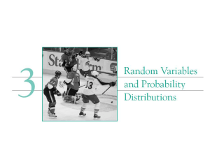 Random Variables & Probability Distributions Presentation