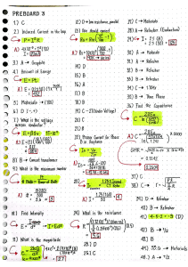 Electrical Engineering Exam Prep: Formulas & Problems