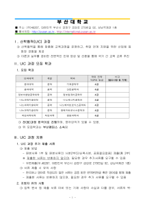 Pusan National University UIC Program Admission