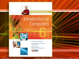 Computer System Basics: Hardware, Software, and Data