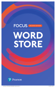 Word Store: Vocabulary Building for English Language Learners