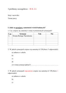 Kwestionariusz Samotności: Badanie Uczuć Izolacji