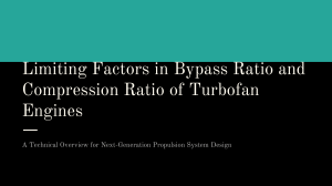 Turbofan Engine Design: Bypass & Compression Ratio Limits