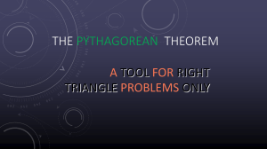 Pythagorean Theorem: Right Triangle Problems Explained