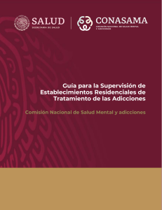 Guía Supervisión Establecimientos Tratamiento Adicciones