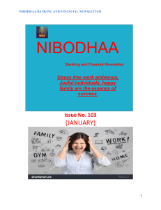 Banking & Finance Newsletter: Stress in Banking