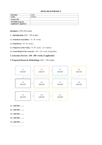 Research Project Proposal: Zafar Mohsin