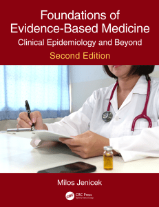 Evidence-Based Medicine: Clinical Epidemiology Textbook