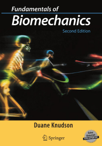 Fundamentals of Biomechanics Textbook