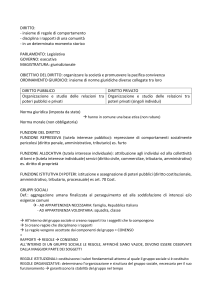 Appunti di Diritto: Definizioni, Governo e Costituzione Italiana