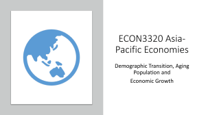 Demographic Transition, Aging & Economic Growth in Asia-Pacific