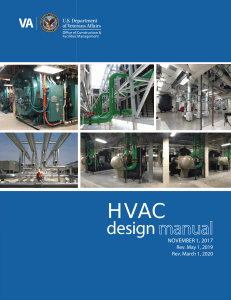 HVAC Design Manual - VA Facilities Management