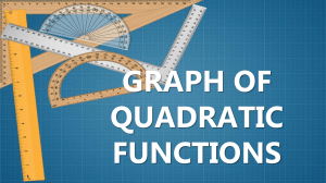 Graphing Quadratic Functions: A Visual Guide