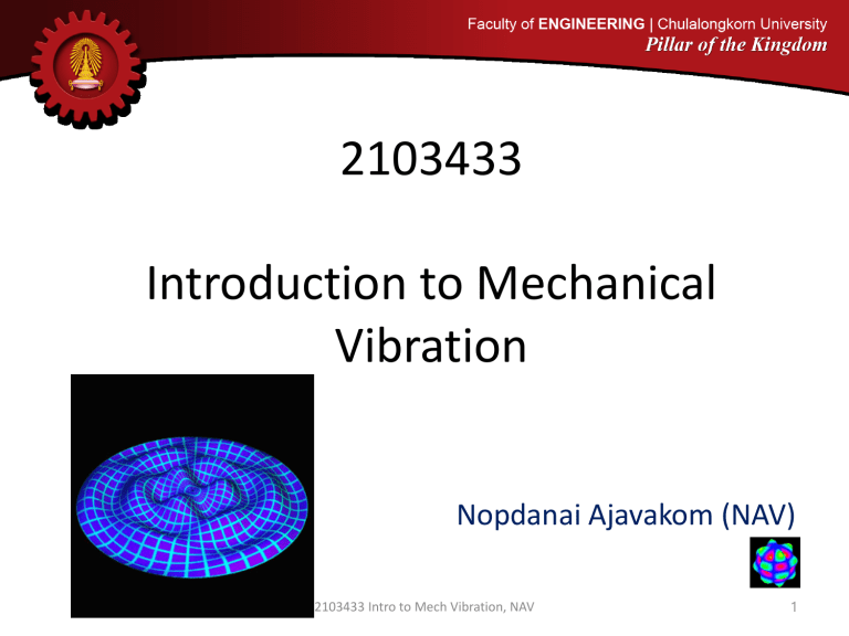 Mechanical Vibration: Free Vibration of SDOF Systems