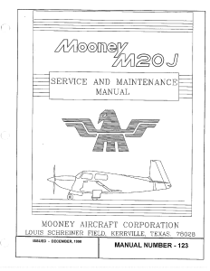 Mooney M20J Service & Maintenance Manual