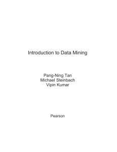 Data Mining Introduction: Concepts & Applications