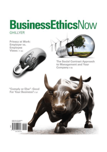 Business Ethics Now: Textbook on Ethical Practices