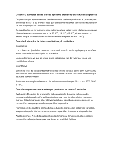 An&aacute;lisis de Datos: Precisi&oacute;n, Exactitud y Variables
