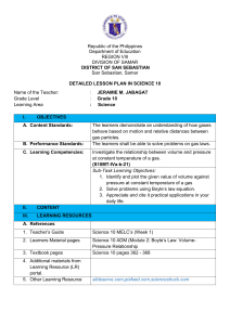 DLL COT SCIENCE 4TH QUARTER