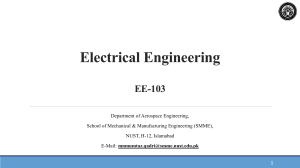 Circuit Elements & Laws: Electrical Engineering Presentation