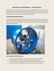 Perkins Blowers: Axial Blowers for Industrial Ventilation