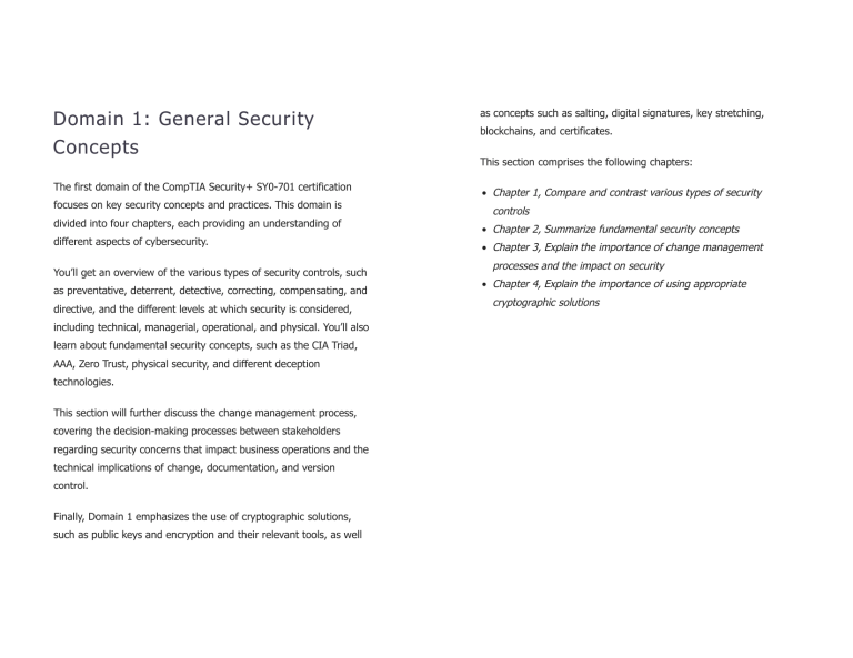 Security+ SY0-701: Security Controls & Concepts