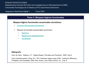 Bloques Funcionales -2 Bloques Secuenciales Sincronicos 2024