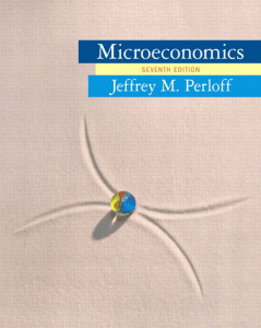 Microeconomics Textbook, 7th Edition