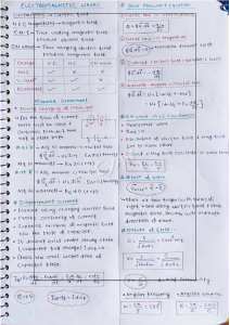 Electromagnetic Waves: Maxwell's Equations & EM Propagation