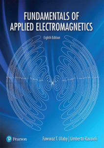 Fundamentals of Applied Electromagnetics - 8th Edition Textbook