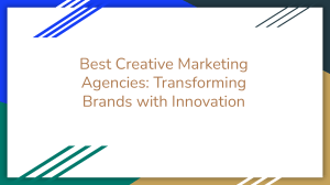 Creative Marketing Agency: Transform Your Brand with Sociapa