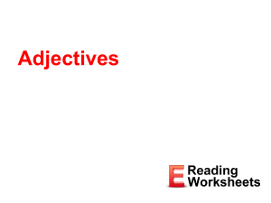 Adjectives: Definition, Examples, and Usage