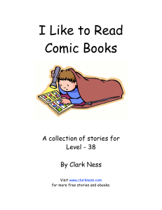 Easy Reader Comic Book Stories for Level 38