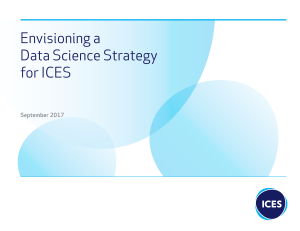 ICES Data Science Strategy: Envisioning the Future