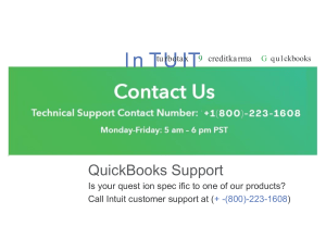 QuickBooks Support Contact Information