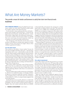 Money Markets Explained: Instruments & Financial Crisis Impact